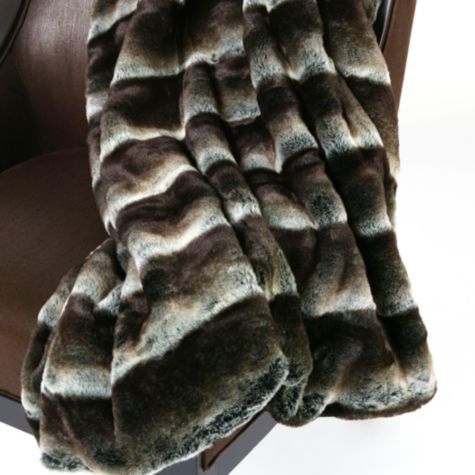 chocolate zambia throw
