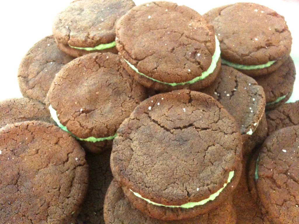 chocolate peppermint cookies