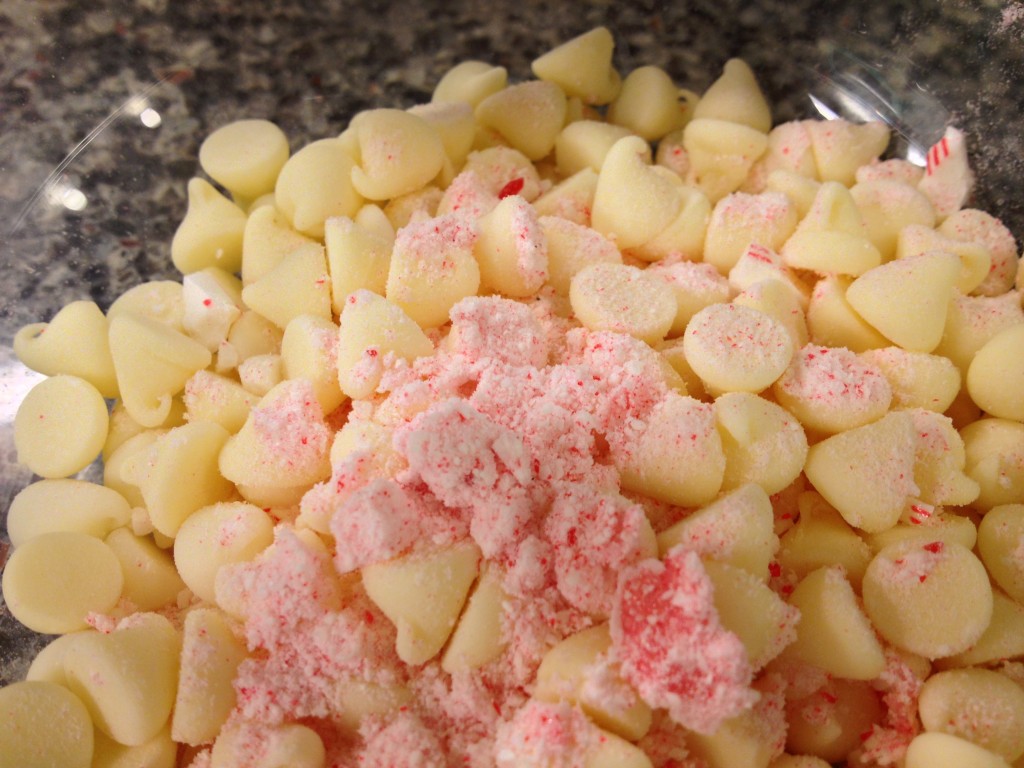 white chocolate ganache