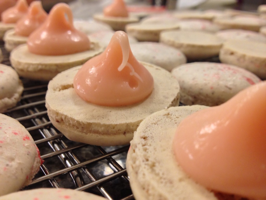 peppermint white chocolate ganache