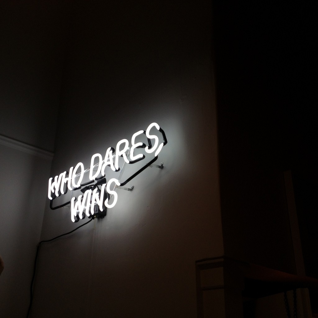 neon sign