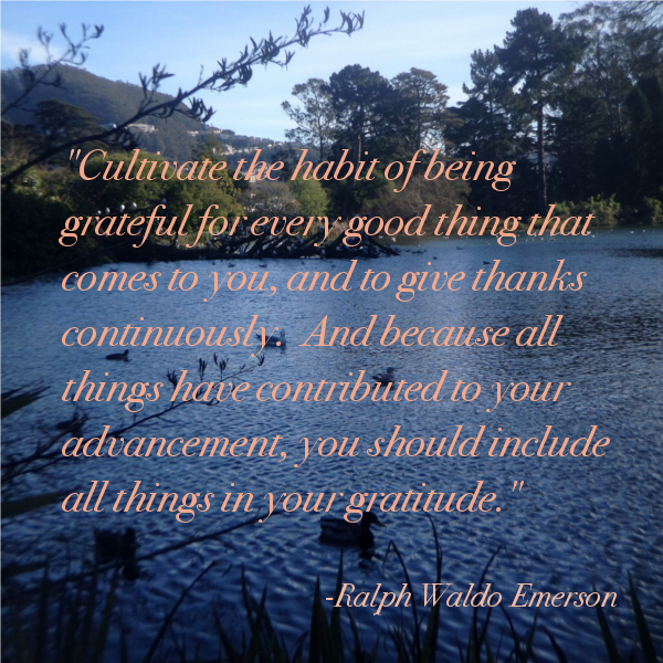 gratitude emerson