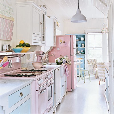 pastel kitchen