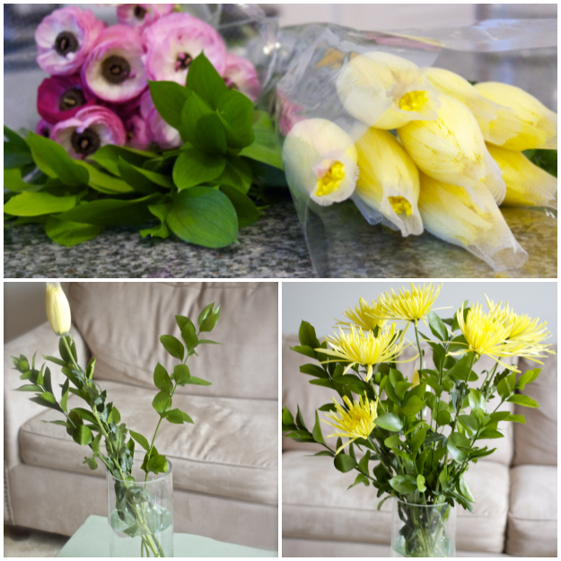 creating-flower-centerpiece