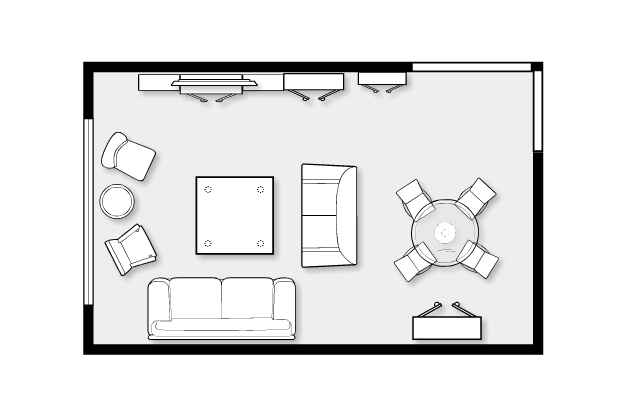 Living Room Furniture Layout Tool