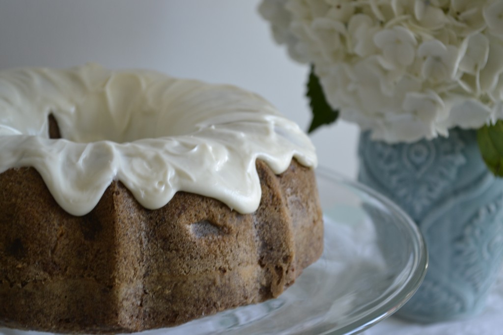 carrot cake with cream cheese frosting
