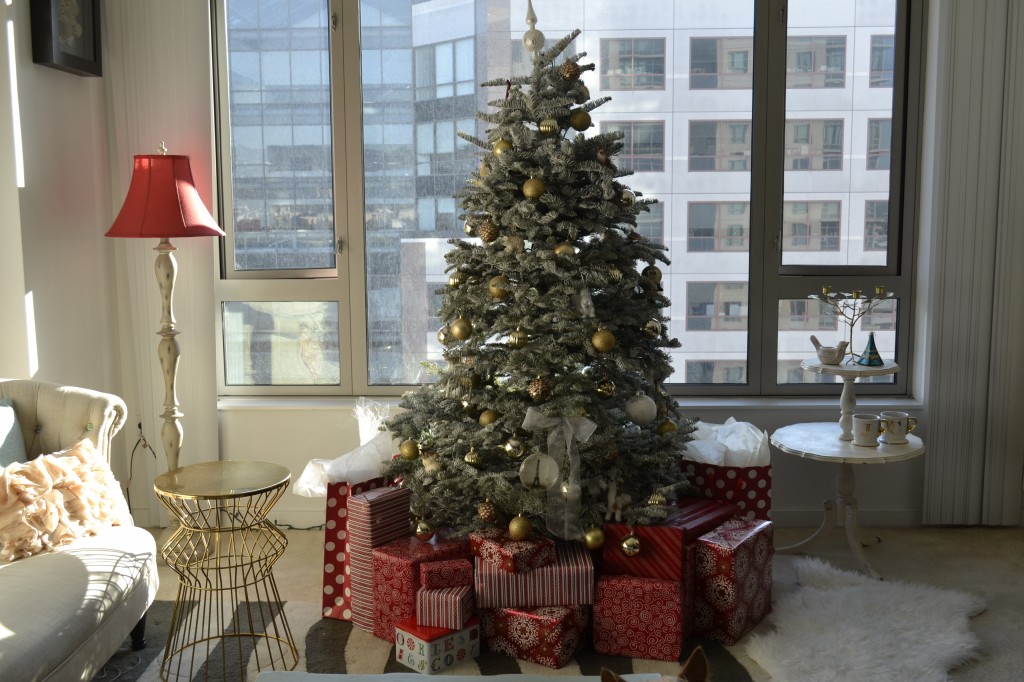 christmas living room