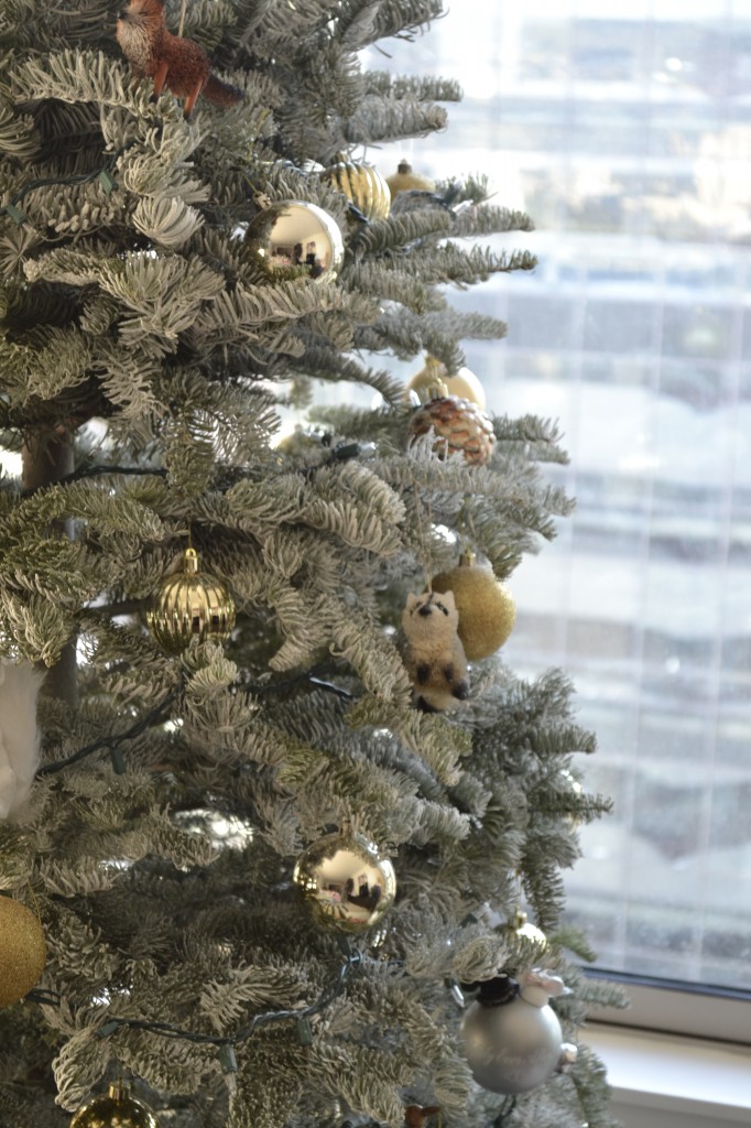 woodland christmas tree