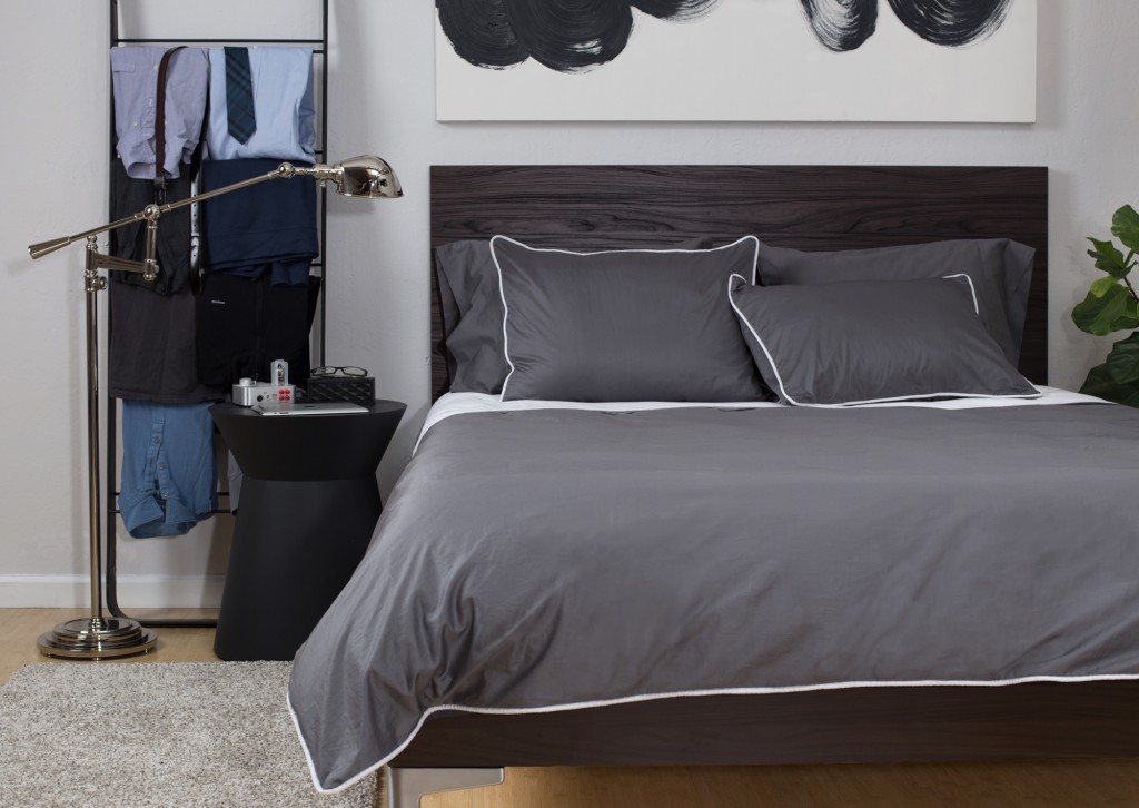 (Bedroom) Nova Bedding Gray