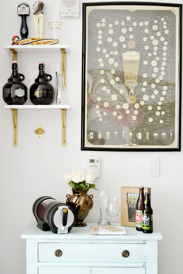 stylish beer bar