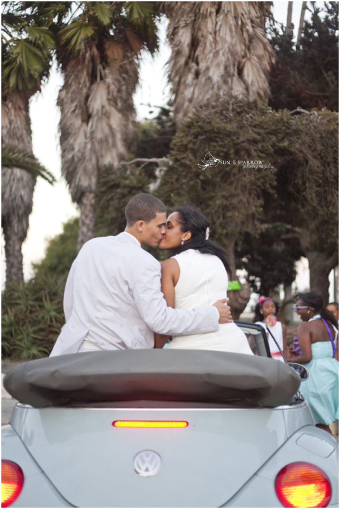 los angeles beach wedding