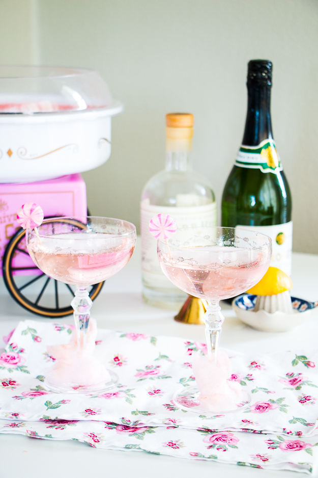 cotton candy champagne