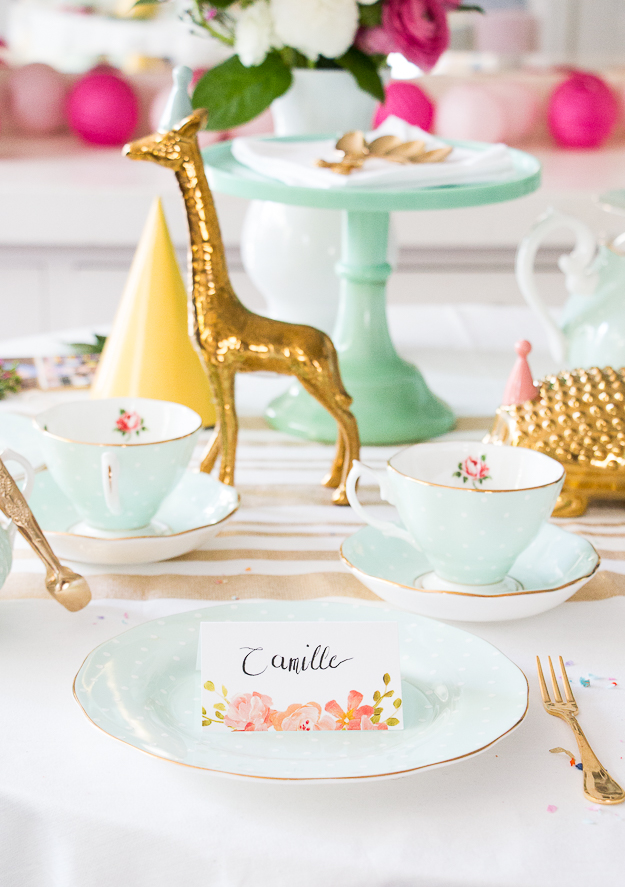 birthday tea party